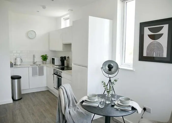 아파트 Spacious 1 Bed Near Etihad