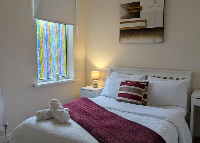 Apartman Entire 2 Bedroom Cosy Flat Near Centre Manchester