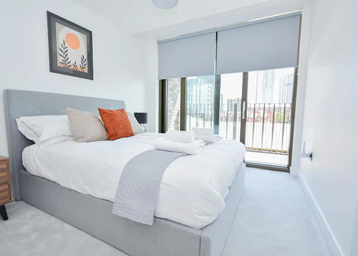 아파트 Contemporary 2 Bed 맨체스터