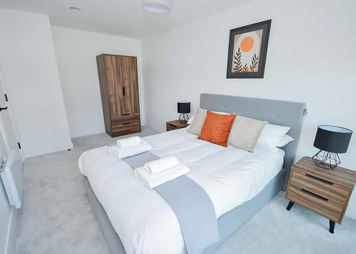 Contemporary 2 Bed 아파트 *