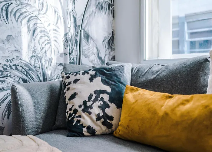 2br Flat In Northern Quarter, Kitchen, Parking, Wifi 아파트