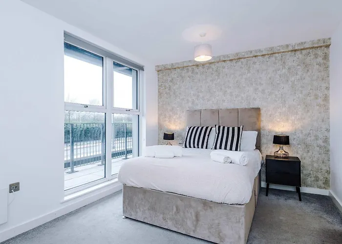 Apartmán Modern 2 Bed With Balcony By Host A Manchester