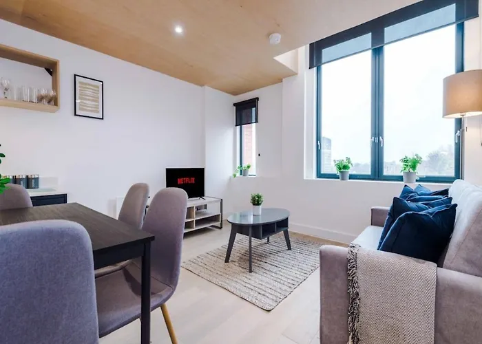 Apartament Modern Spacious Sleeps 5 Free High-speed Wi-fi