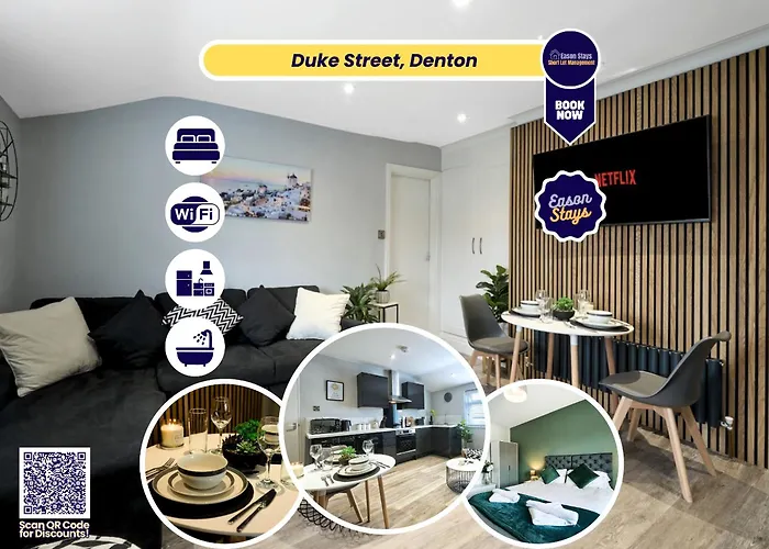 Daire Comfort 2br By Eason Short Lets Denton