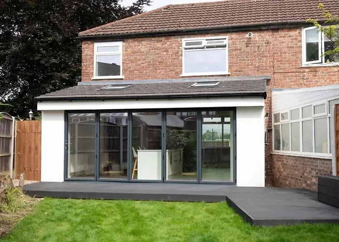 펜션 Stylish Modern Near Mcr Centre Coop & Etihad *