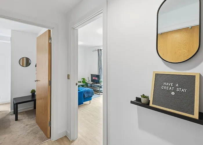 아파트 1br Nr Arena,attractions&wifi