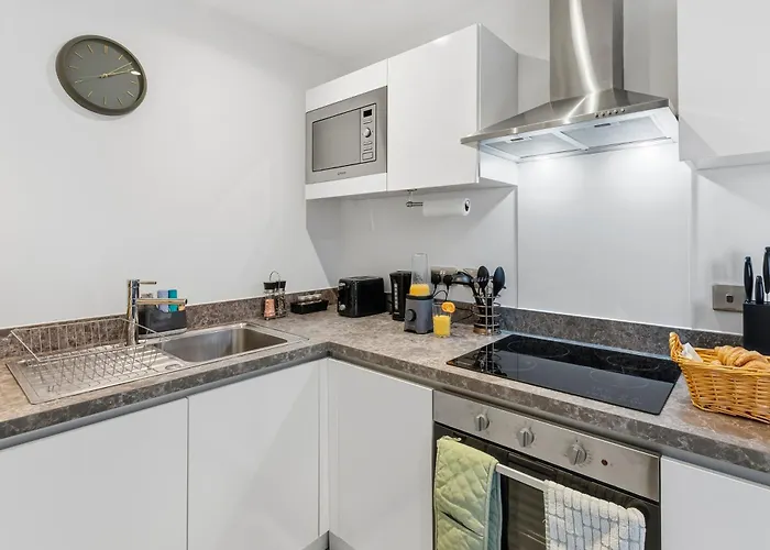 아파트 1br Nr Arena,attractions&wifi 맨체스터