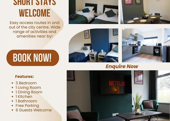 Spacious 3-bedroom Near Centre With Parking *