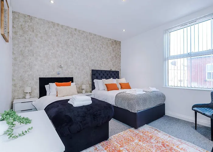 3 Bedroom Town House - Etihad Stadium - Free Parking Mánchester