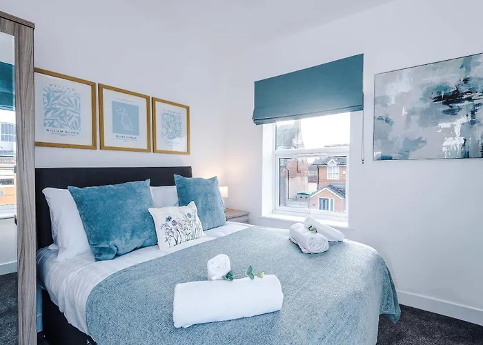 Prázdninový dům Modern 6 Bed House With Ensuites By 53 Degrees Property, Perfect For Business And Groups Manchester