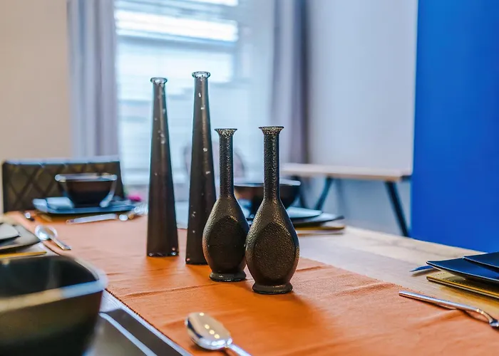 펜션 Ideal Group 3br House For 8 Parking