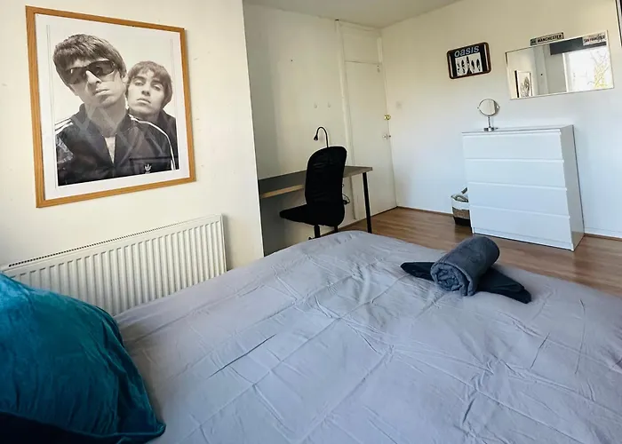 Accommodatie bij particulieren The Oasis - Fast Wi-fi - Private Workspace