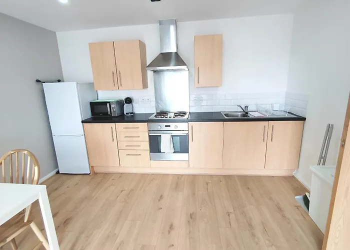 Rum i privatbostad Modern Private In Shared 2 Bed Flat Camp St *