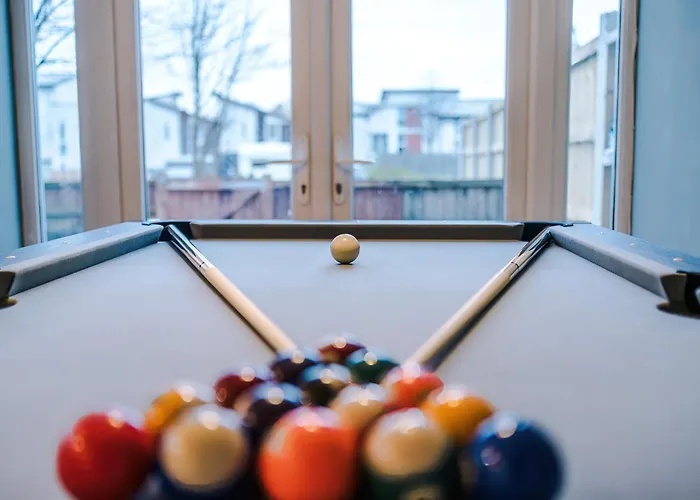 Stylish House In With Pool Table Manchester