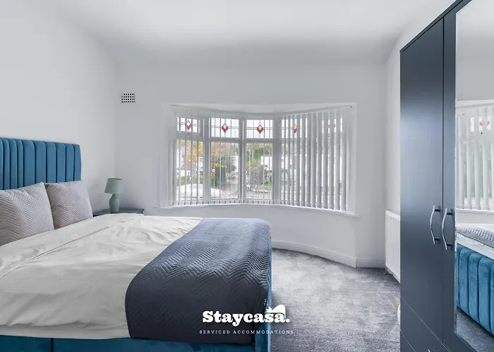 Tatil Evi Spacious 4-bed Near Didsbury Manchester