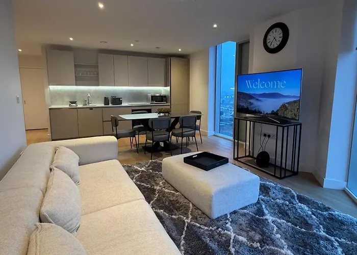 Apartament 2bed - Sleeps 4 Centre Parking *