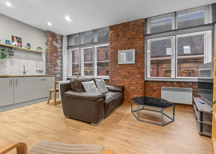 King Bed Flat In The Heart Of The - Pass The Keys 曼彻斯特