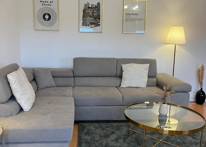 Apartment The Cotton Mill Hideaway - One Bedroom - Free Parking Near Etihad Stadium & Coop Live