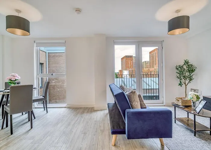 Apartament City View Apartment Near Manchester City Centre *