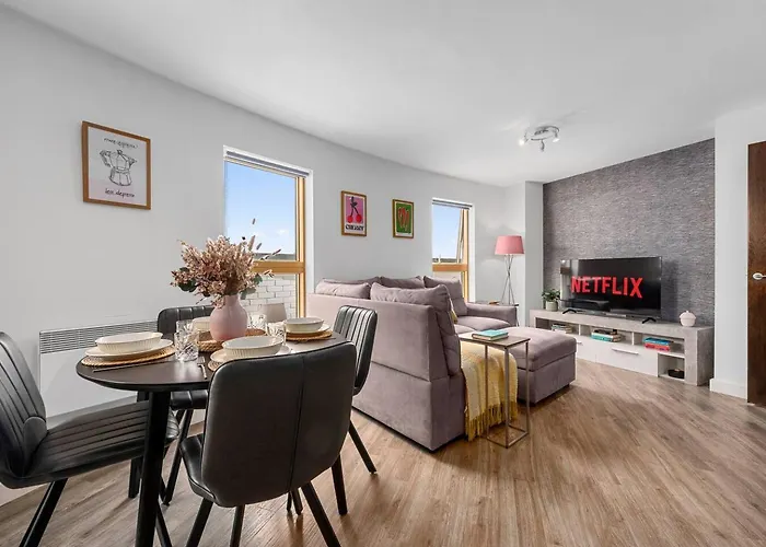 Appartement Cityscape Mcr Skyline- 2br, Free Parking, Views