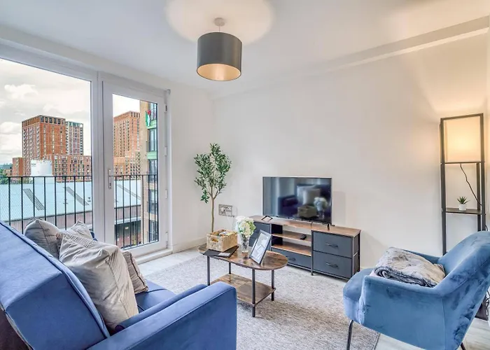 2-bed Modern Salford - Near Centre Appartamento