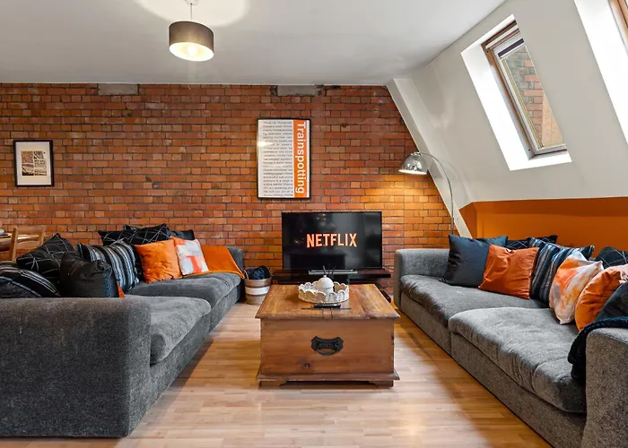 Rooftops View, Northern Quarter, Balcony Манчестер