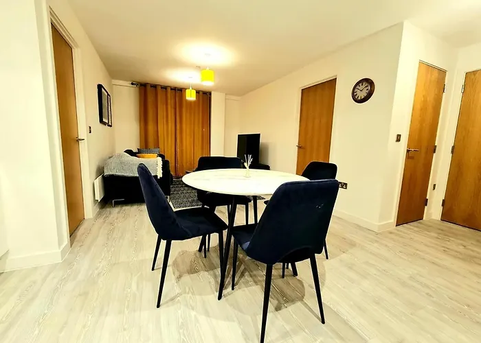 Luxury 2 Bed Apartment, Kingsize Beds, 2 Bathrooms Apartment Manchester