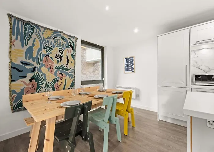 Daire Stunning Ancoats 2 Bed By Superhost Manchester