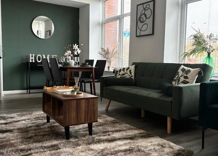 The Haven - 2 Bed Cozy - Sleeps 6 - Private Parking 맨체스터