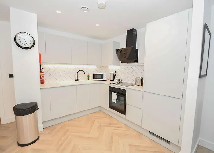 Contemporary Flat In W Balcony Mánchester