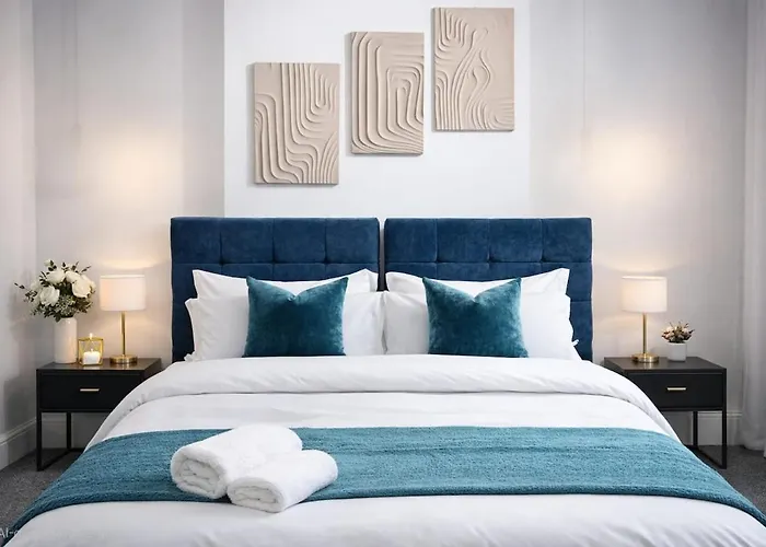 公寓 4bdr Contractor Hub - Sleeps 7 - Free On Street Parking