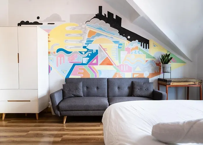 公寓 Vibrant 3 Bedroom Art Duplex Spacious & Unique