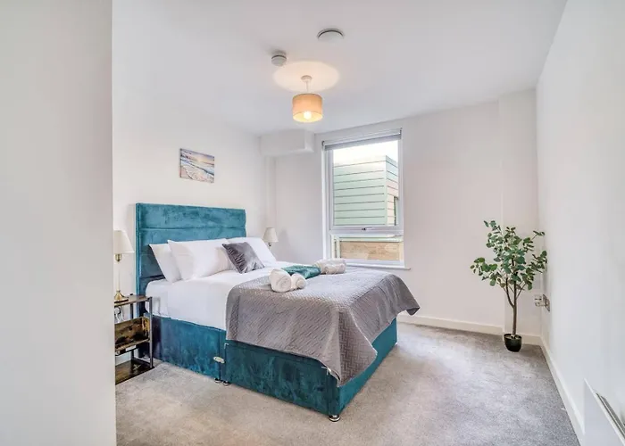 Apartman 2-bed Modern Salford - Near Centre Manchester