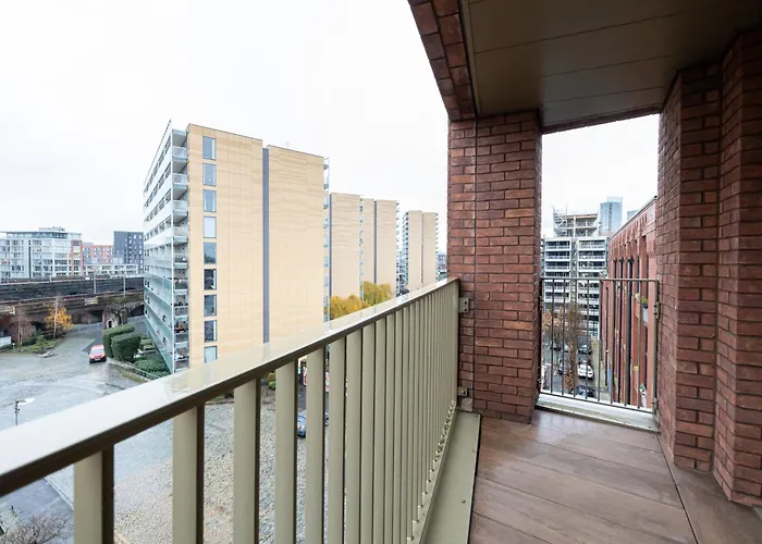 Apartman Chic 2bed Near Castlefield Canals-4min To Station