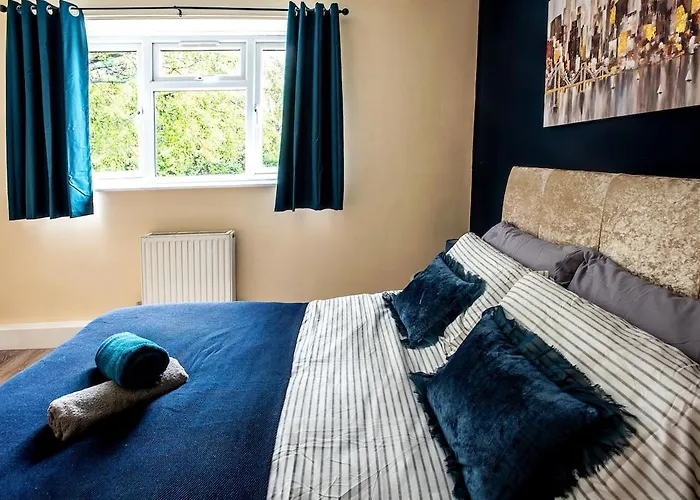 Apartman Stylish In Salford With Free Parking