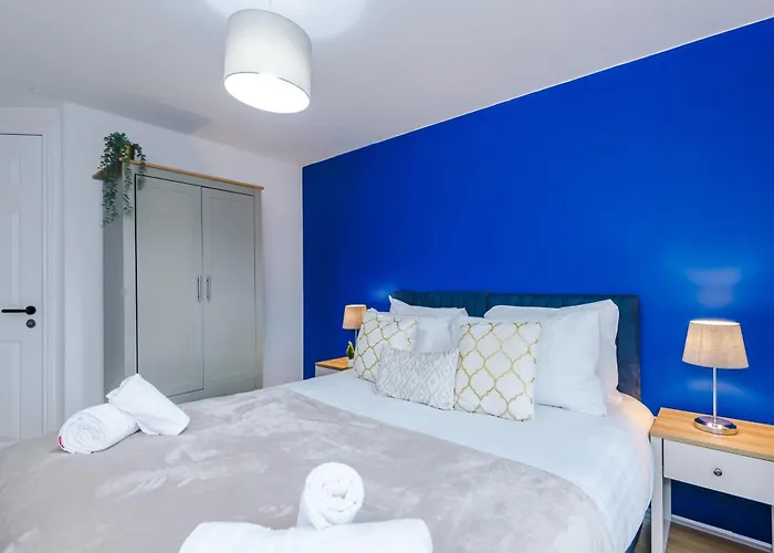 Appartement The Salford Luxe Apt - Chic & Modern 2-Bed Living - Business Or Work-Friendly Stay By Parydise Properties *