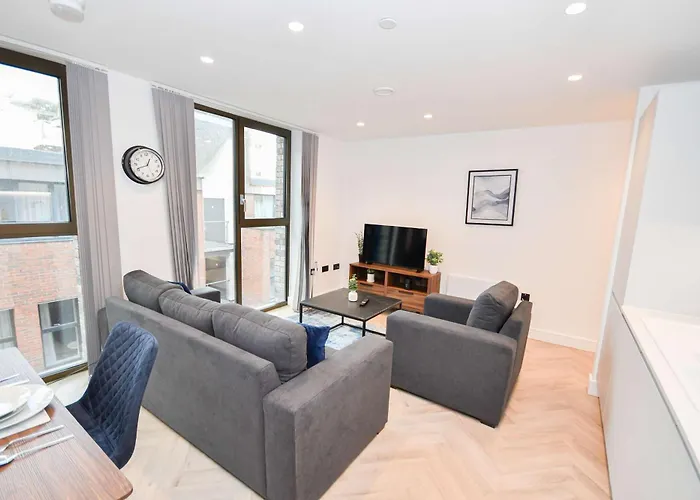 아파트 Wonderful 2bed In 맨체스터