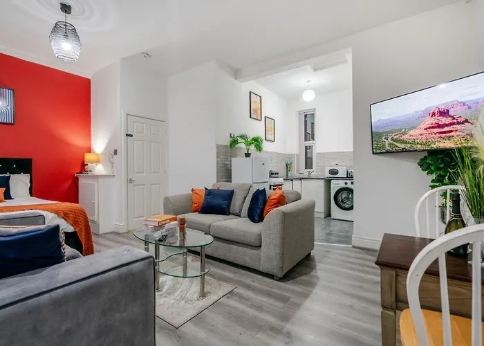 Apartman Comfort Hub, Free Parking, Workstation Manchester