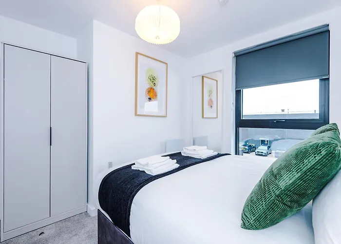 Lejlighed Modern 2br 2ba W Secure Parking Manchester