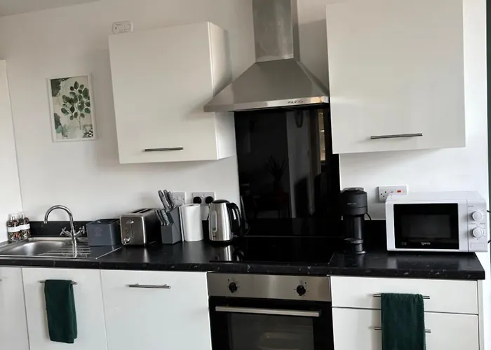 The Haven - 2 Bed Cozy - Sleeps 6 - Private Parking Apartmán