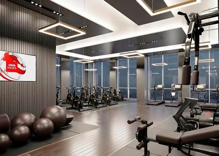Luxury With Gym & Parking Apartamento Mánchester