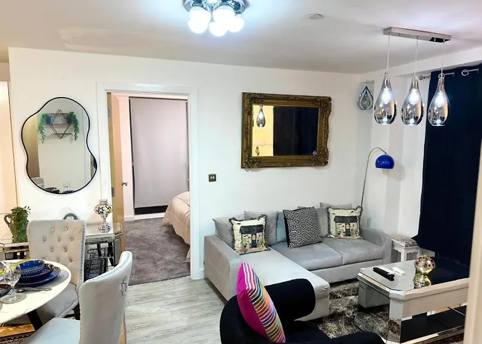 Lejlighed Mega12 Luxury Modern At Centre,2 Bath, 2 Toilets, 2 King Beds,-free Car Park Manchester