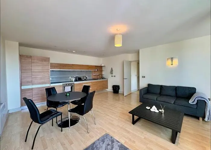 아파트 Spacious 2-Bed Apartment In Manchester City Centre 맨체스터