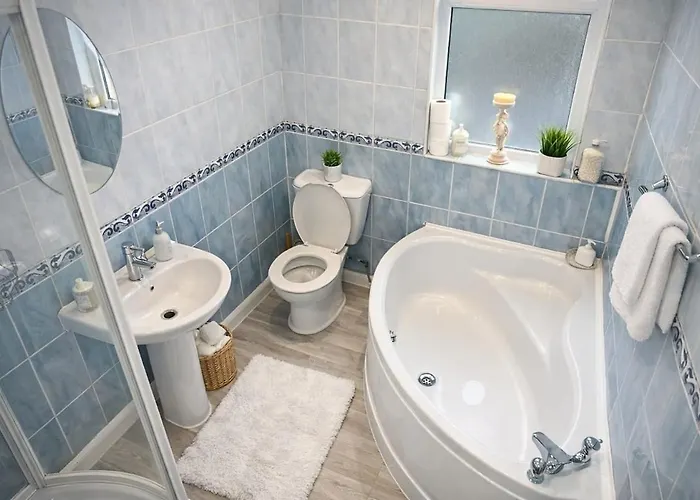 公寓 4bdr Contractor Hub - Sleeps 7 - Free On Street Parking