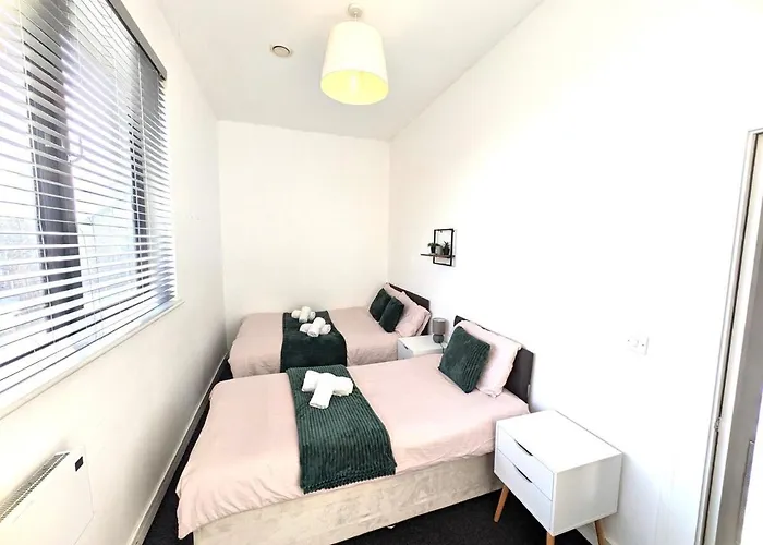 Apartamento Spacious&modern 2br - Free Parking Mánchester