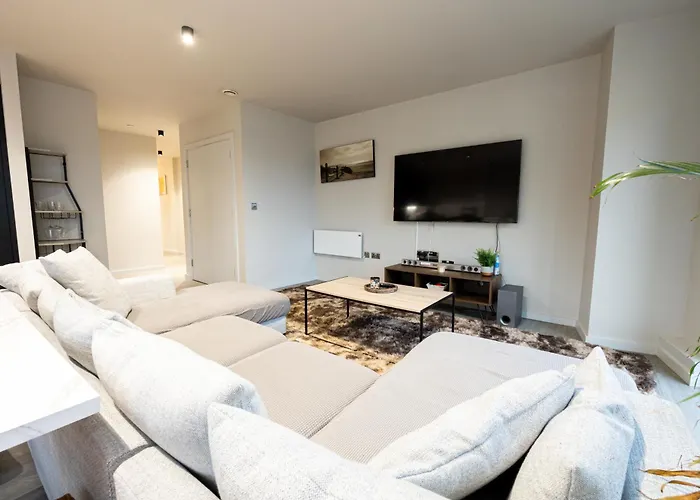 Chic 2bed Near Castlefield Canals-4min To Station *