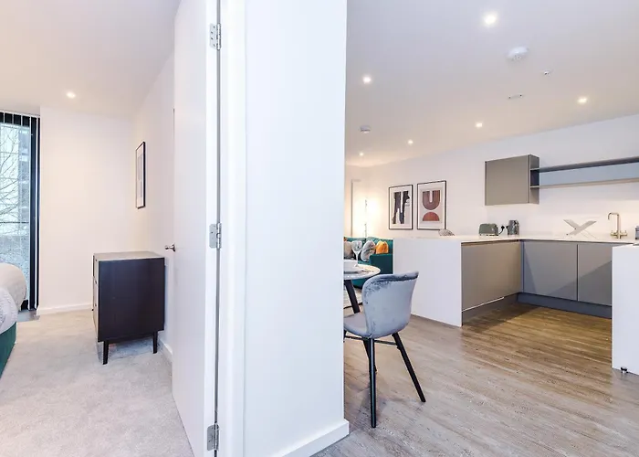 Stylish 1br Near Centre, Salford * Manchester