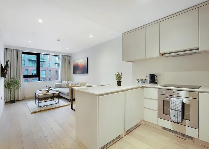 Daire Tranquil & Modern One Bedroom Manchester