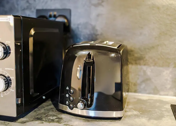 Modern 2br W Secure Parking Salford * Mánchester