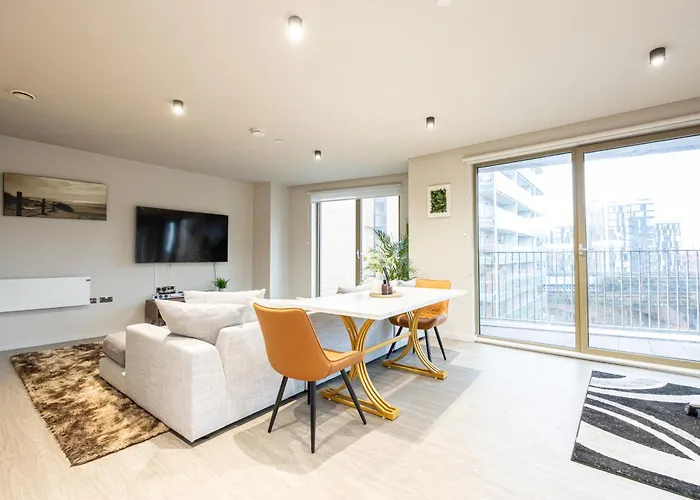 Chic 2bed Near Castlefield Canals-4min To Station *